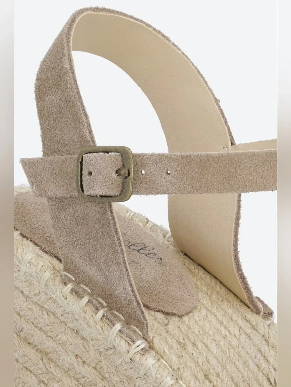 Claim to Fame Suede Wedge Sandal